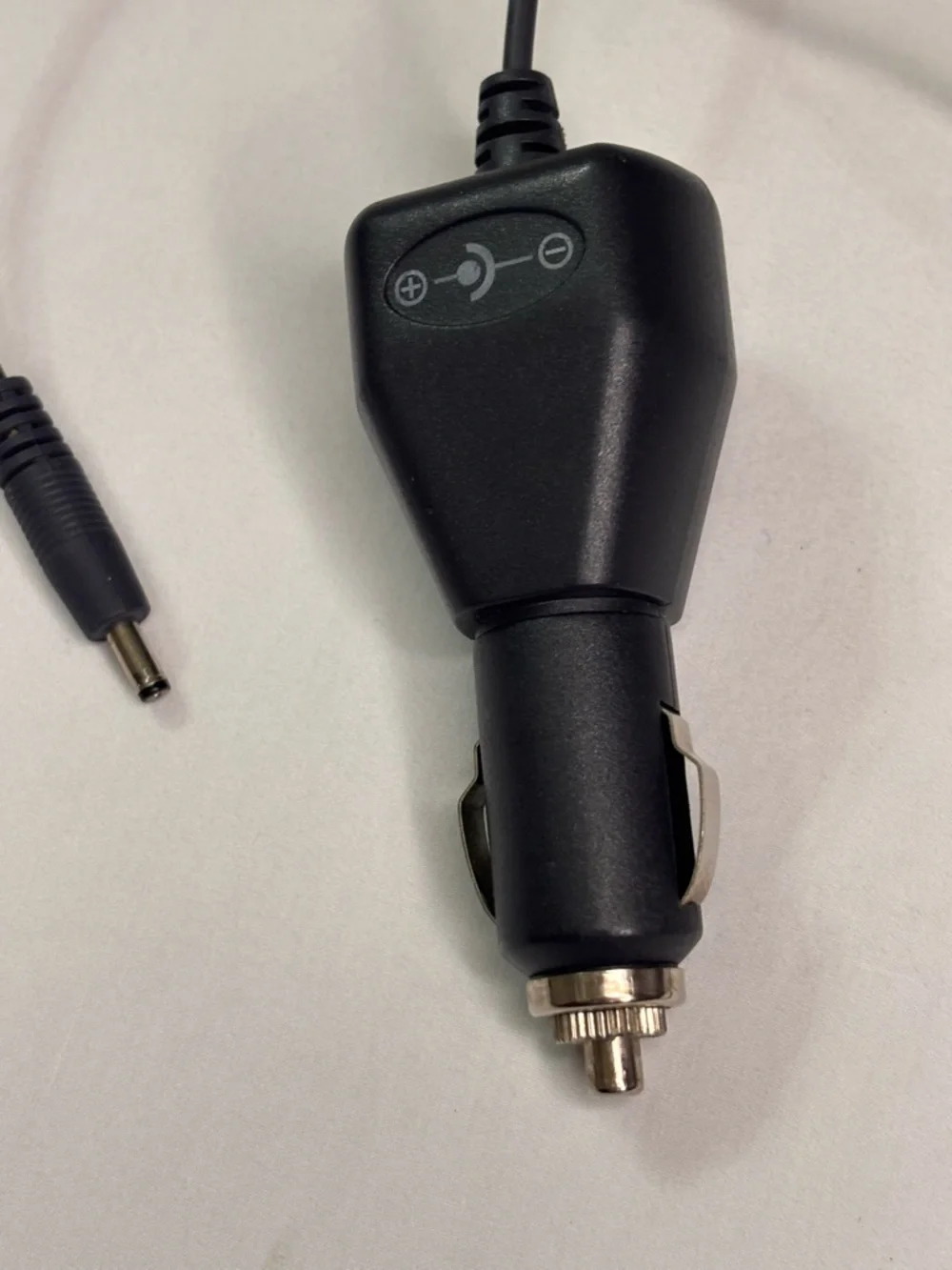 Belkin Black Car Power Adapter with DC Barrel Plug